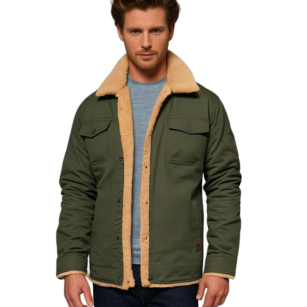 DEAVON - Timeless Bomber Jacket for Men-Black-S-The Livary