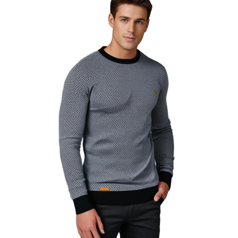 Soft and Warm Men's Sweater - Luca-Red-S-The Livary