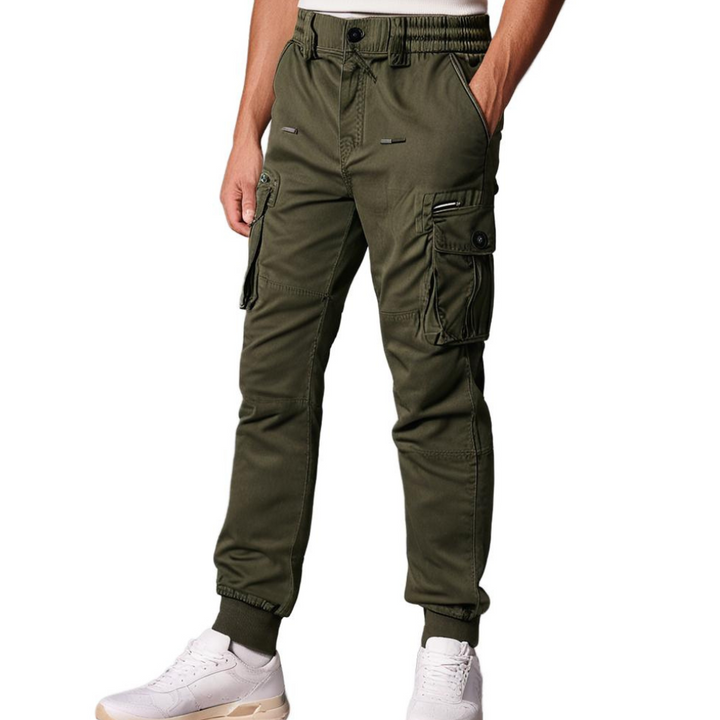 Cool Cargo Joggers for Men - Dexter-Taupe-29-The Livary