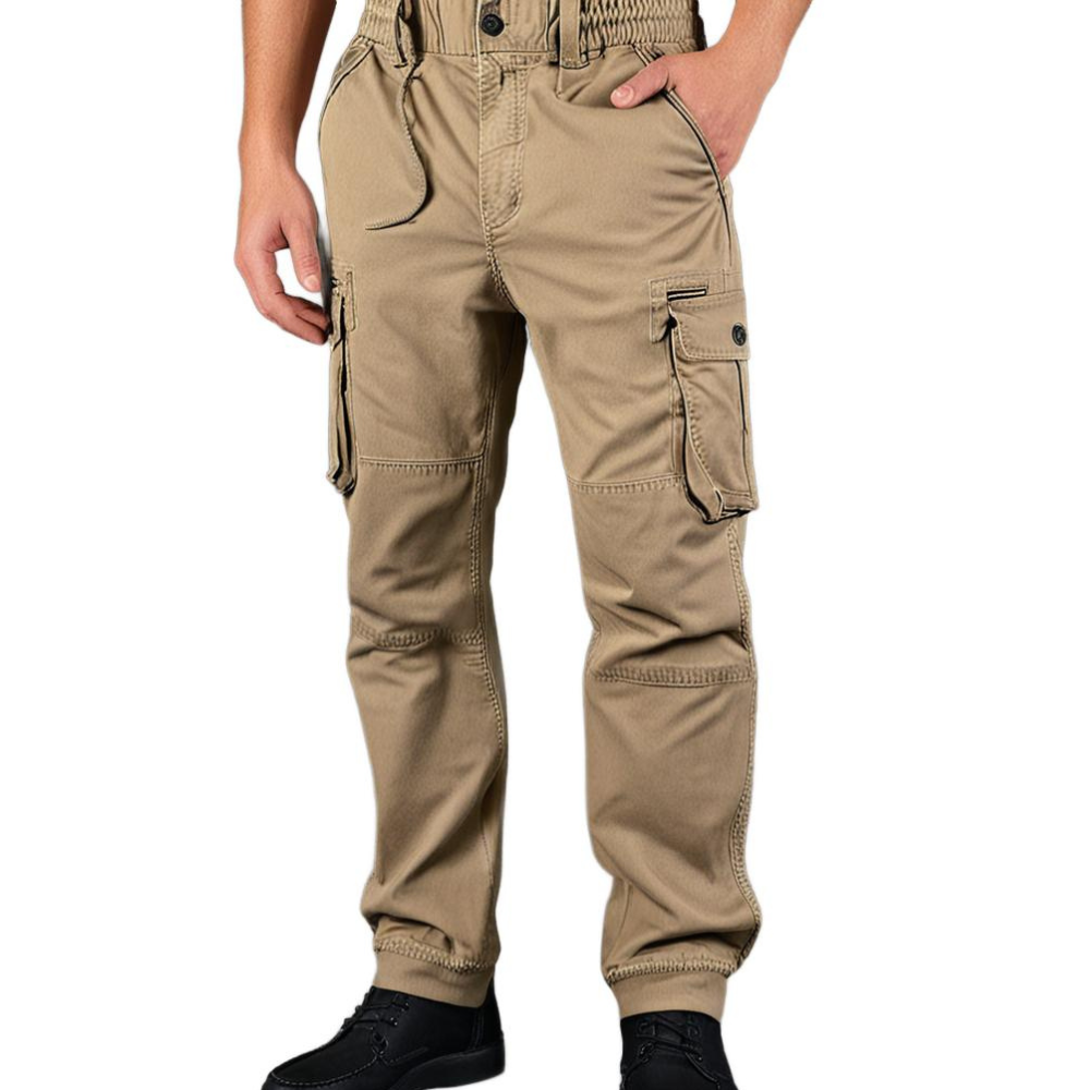 Cool Cargo Joggers for Men - Dexter-Taupe-29-The Livary