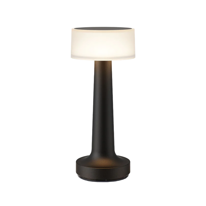 Modern Dimmerable Table Lamp - Victor-Black-Luminescent-The Livary