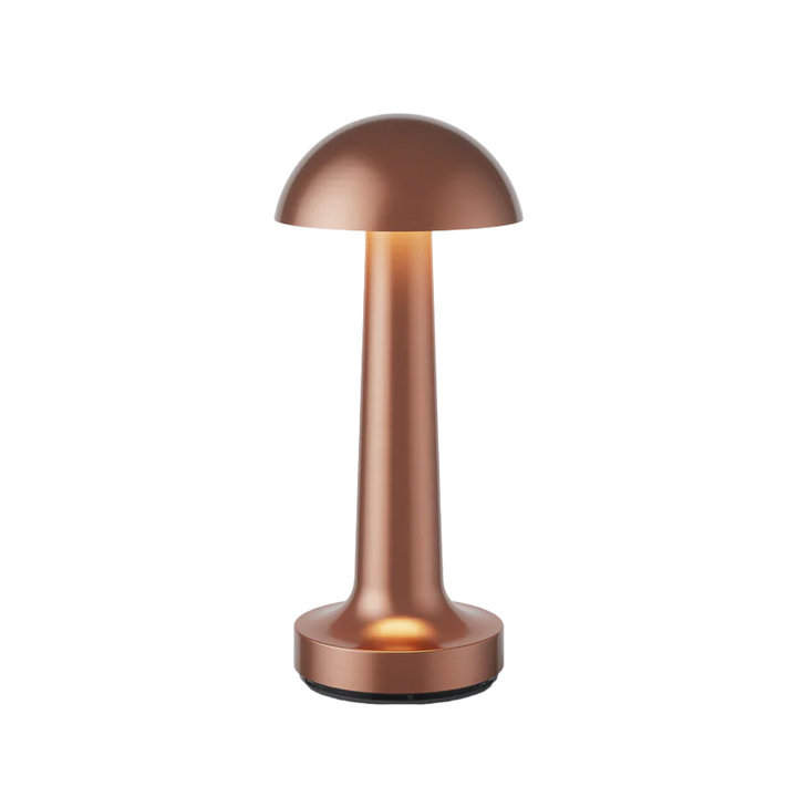 Modern Dimmerable Table Lamp - Victor-Bronze-Round-The Livary