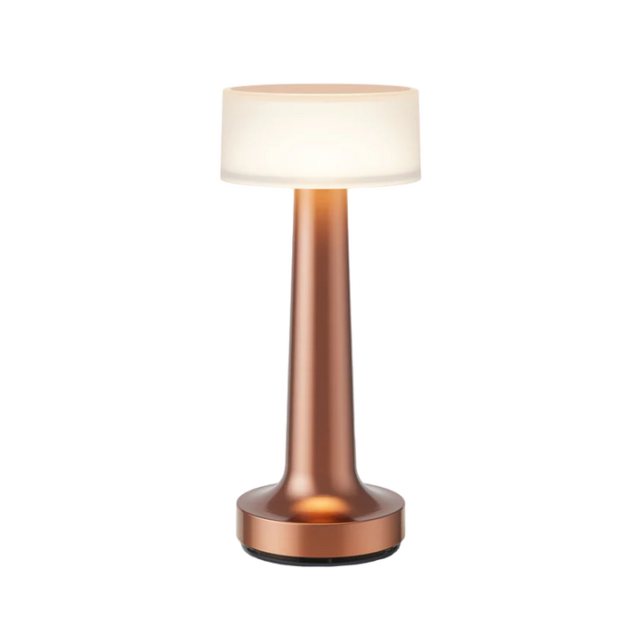 Modern Dimmerable Table Lamp - Victor-Bronze-Luminescent-The Livary