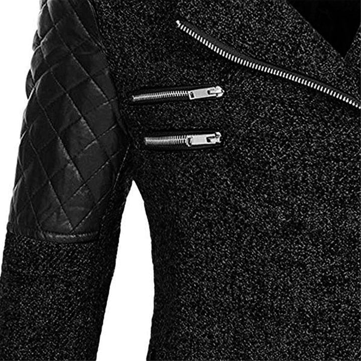 Warm Long Ladies Winter Coat - Aria-Dark grey-S-The Livary