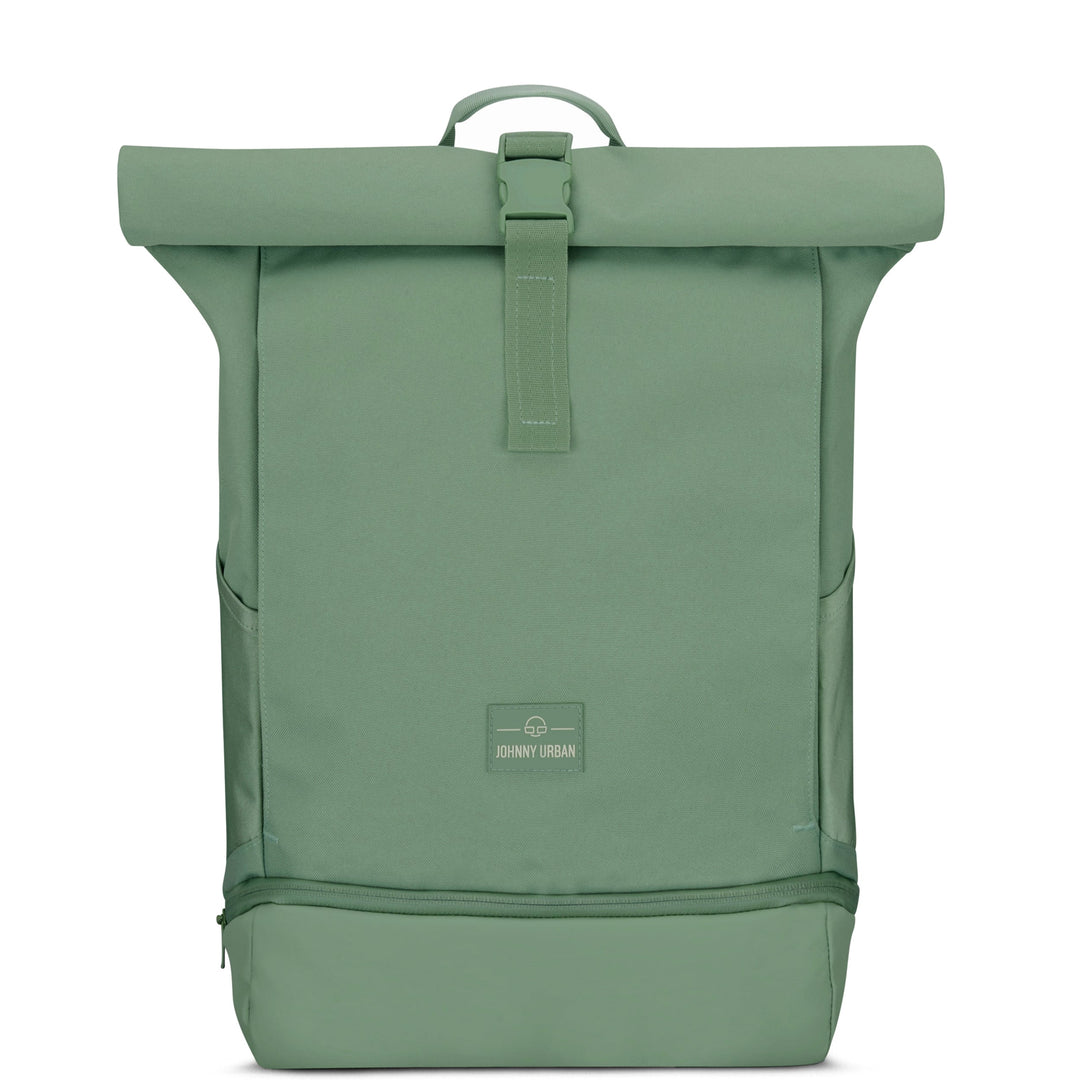 Rolltop Backpack – UrbanFlow-Green-The Livary