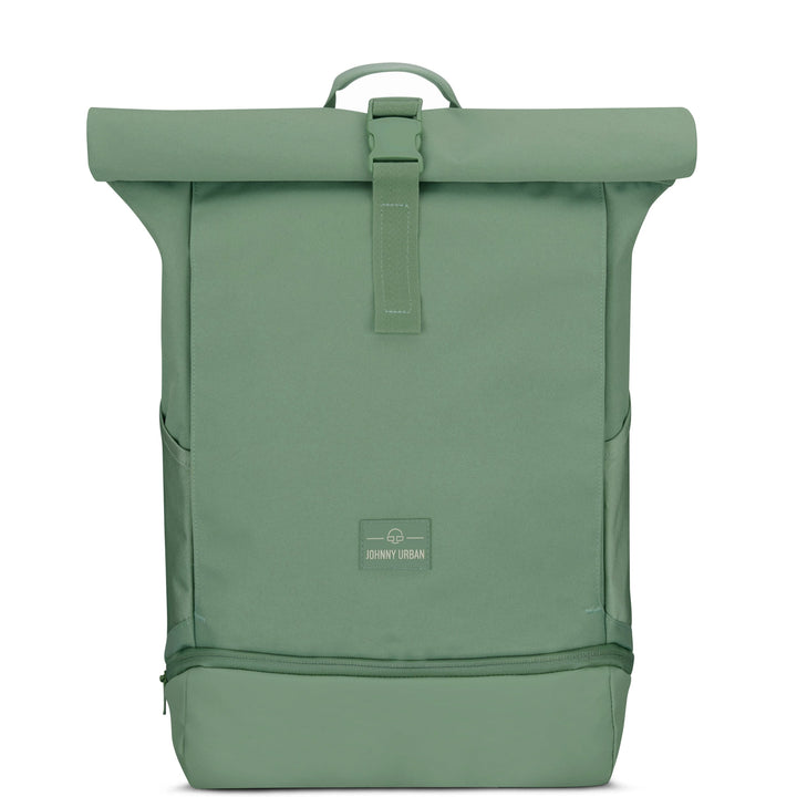 Rolltop Backpack – UrbanFlow-Green-The Livary