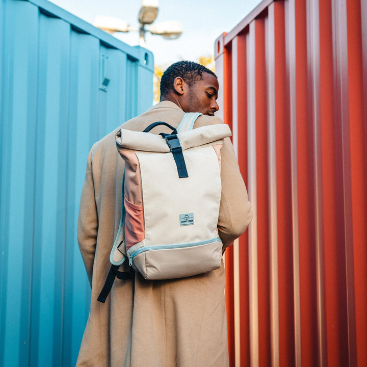 Rolltop Backpack – UrbanFlow-Black-The Livary