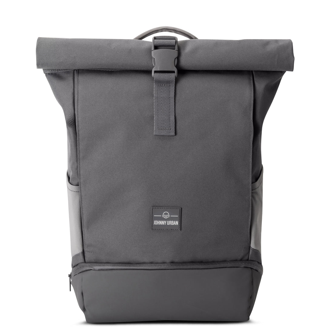 Rolltop Backpack – UrbanFlow-Dark grey-The Livary