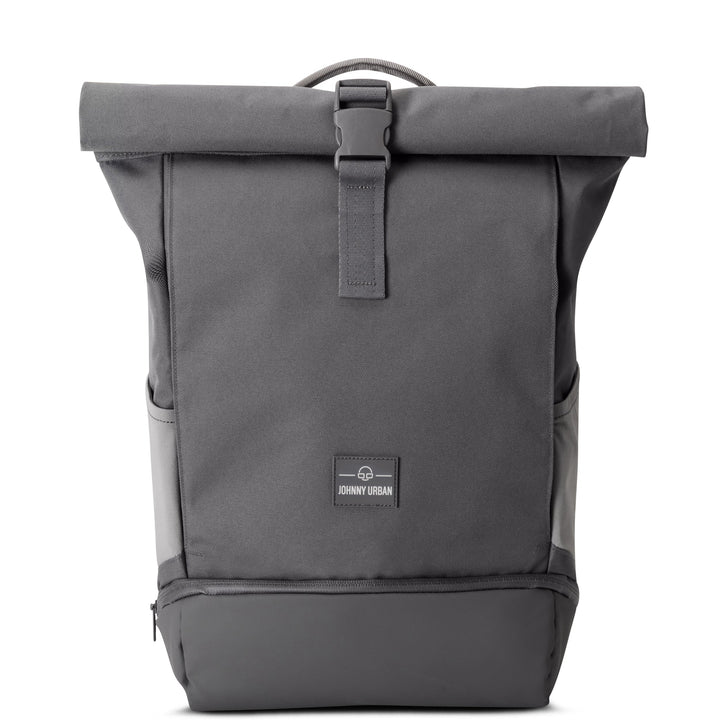 Rolltop Backpack – UrbanFlow-Dark grey-The Livary