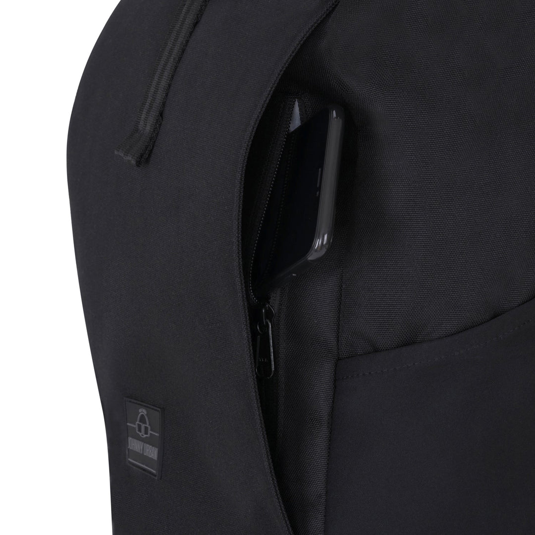 Rolltop Backpack – UrbanFlow-Black-The Livary