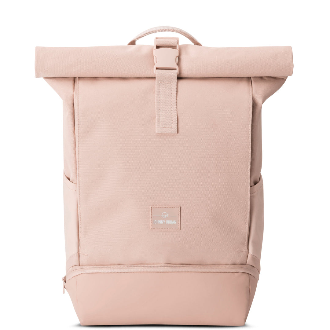 Rolltop Backpack – UrbanFlow-Pink-The Livary