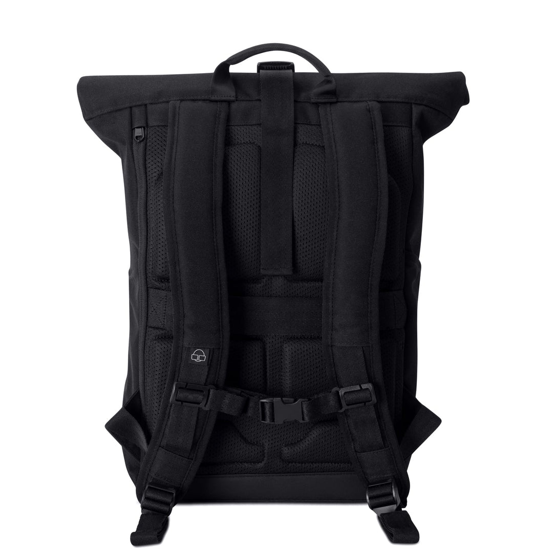 Rolltop Backpack – UrbanFlow-Black-The Livary