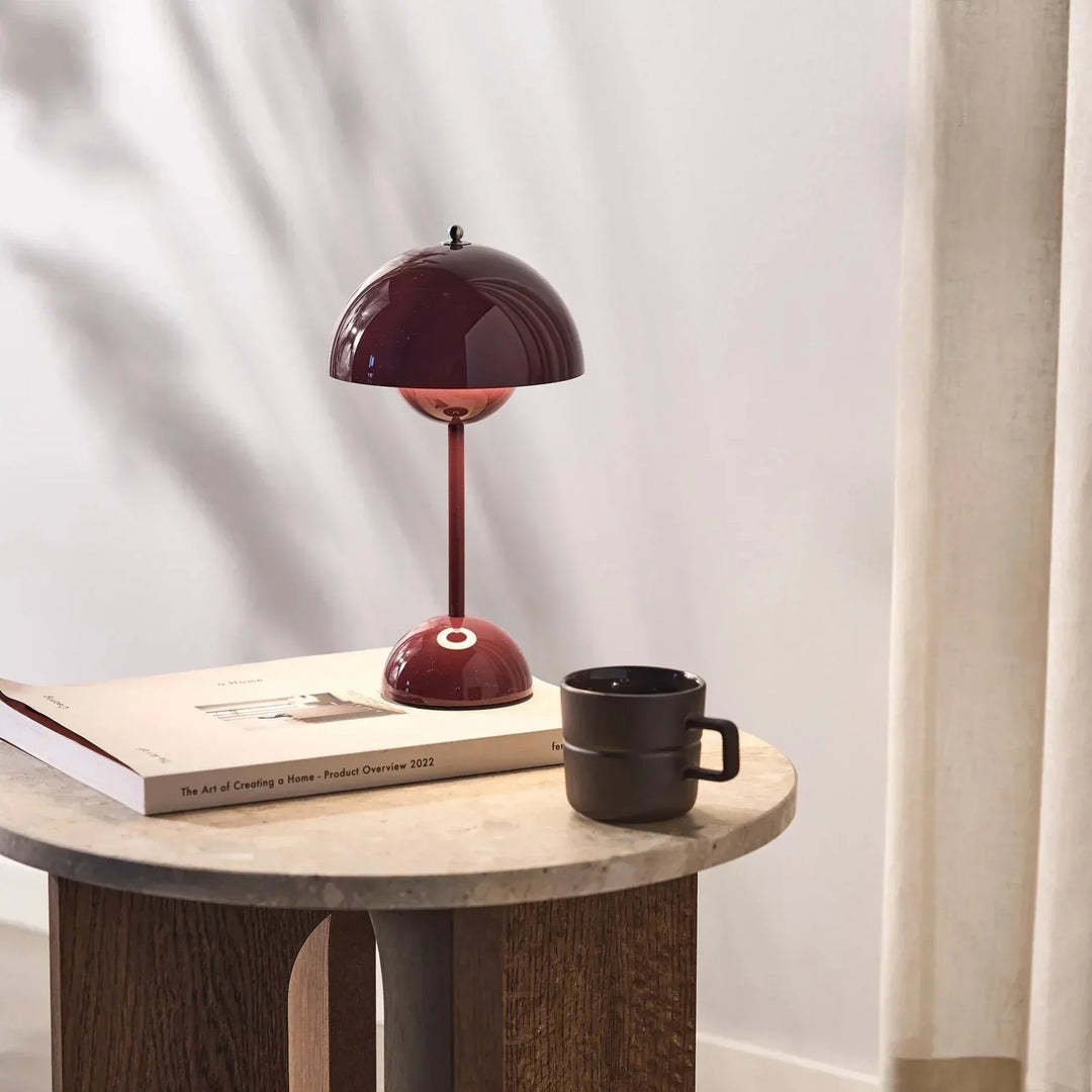 LED Table Lamp - LumiSphere-Gray-The Livary