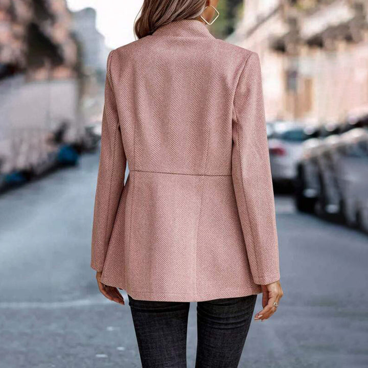 Modern Pink Ladies Blazer - Isla-S-The Livary