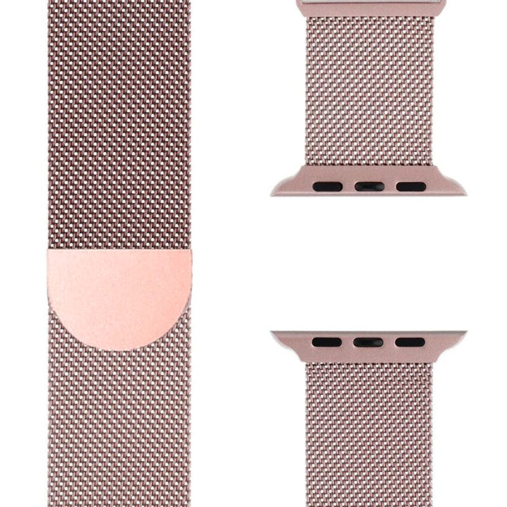Milanese Apple Watch Band – SteelFlex-38mm | 40mm | 41mm | 42mm-Pink-The Livary