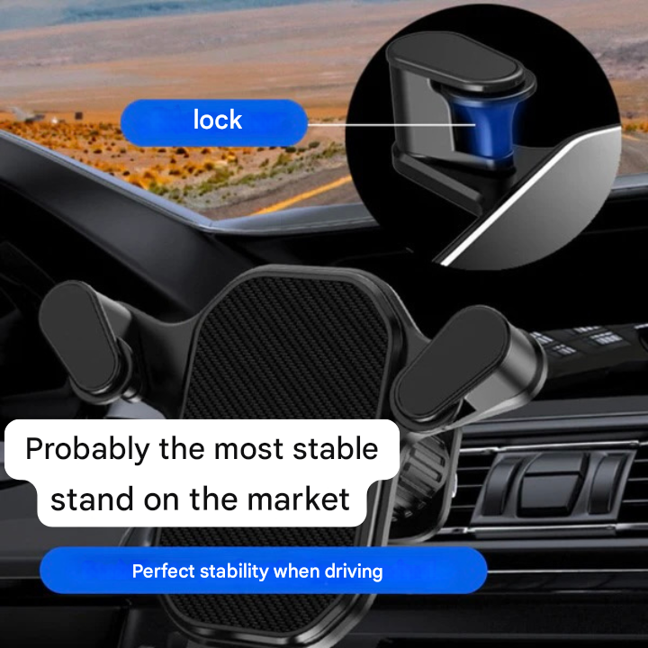 Universal Car Phone Holder with Ventilation Hook – Griponix-The Livary