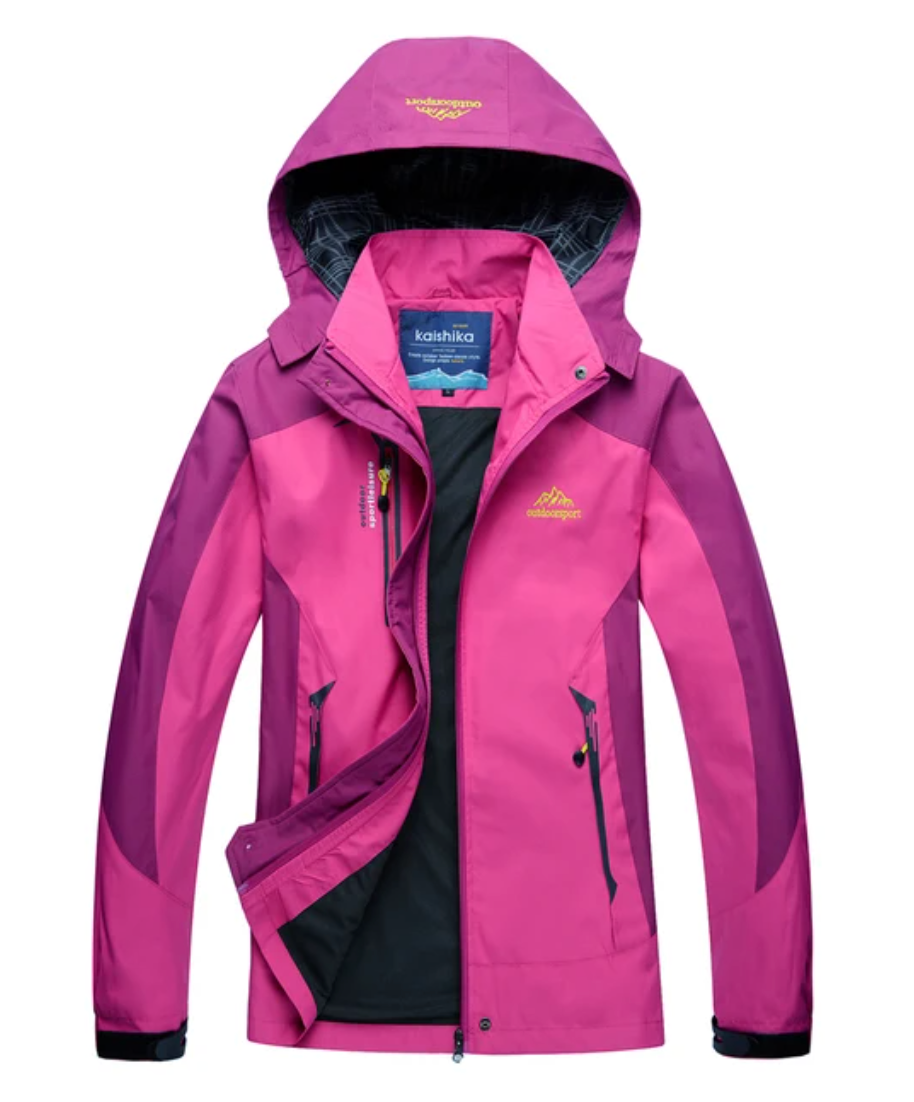 Ladies' Outdoor Walking Jacket - Nadia-Pink-S-The Livary