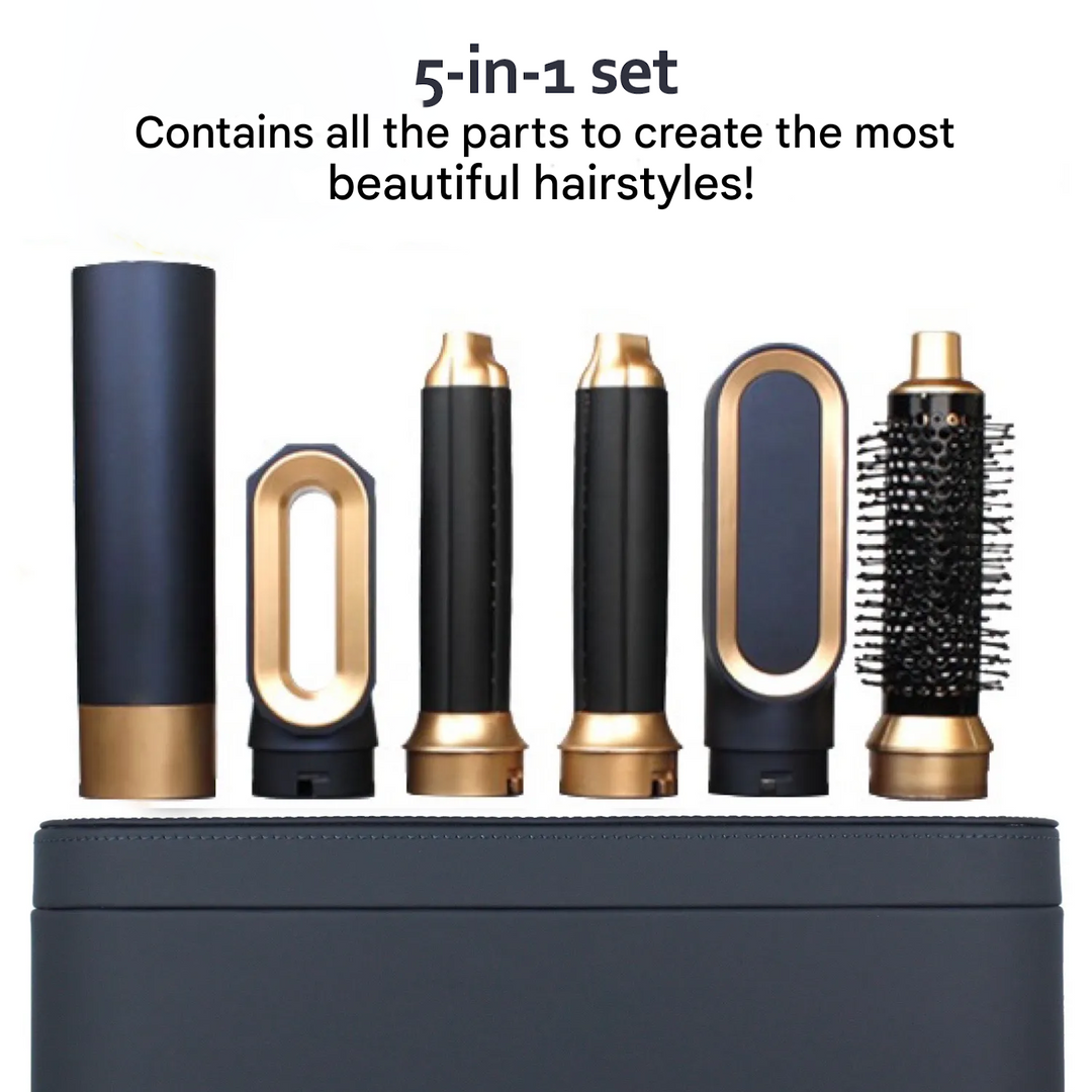 5-in-1 Multi Hair Styler with Ionic Technology - AuraStyle-Pro-The Livary