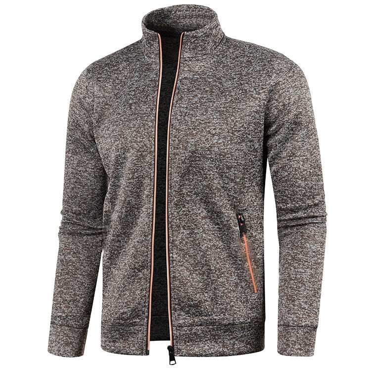Men's outdoor fleece jacket – Björn-Black-S-The Livary