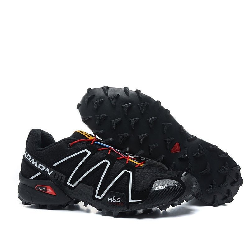 Robust men's hiking shoes for outdoor adventures – Leandro-Black-6-The Livary