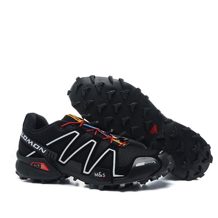 Robust men's hiking shoes for outdoor adventures – Leandro-Black-6-The Livary