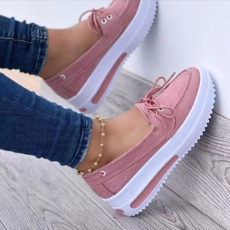 Orthopaedic Ladies' Espadrilles with Air Cushion Sole – Malina-Pink-3-The Livary