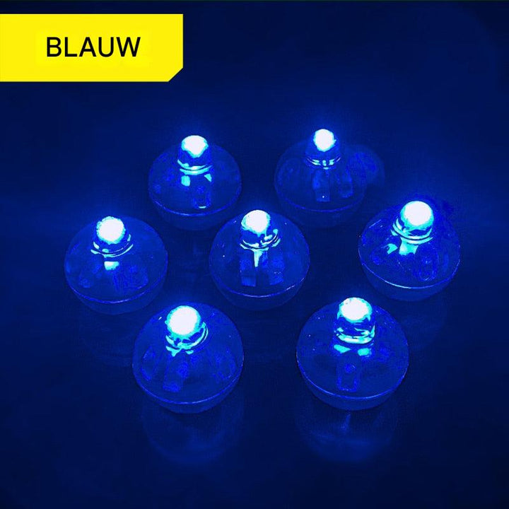Mini LED Party Lights - GlowPearls-Blue-50-The Livary