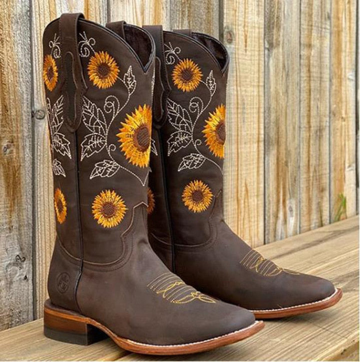Stylish Ibiza Spirit Boots - Mira-Light brown-2.5-The Livary