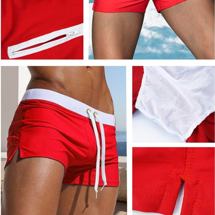 Trendy Men's Swim Shorts – Jace-Black-L-The Livary