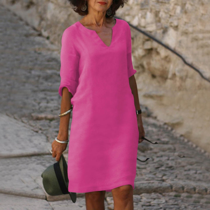 Summer Stylish Dress - Luna-Purple-S-The Livary
