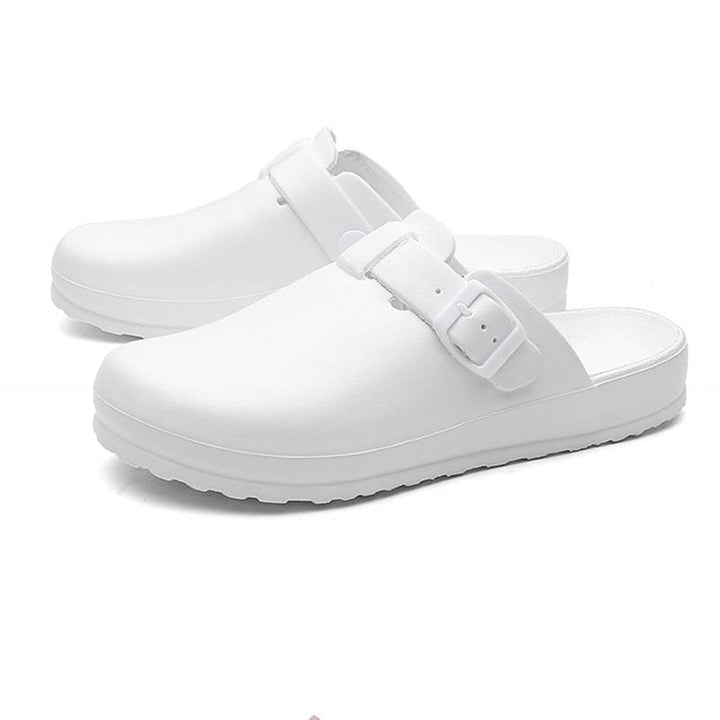 Waterproof & Lightweight Women's Comfort Clogs – Slip-Resistant & Hygienic-D-3.5-The Livary