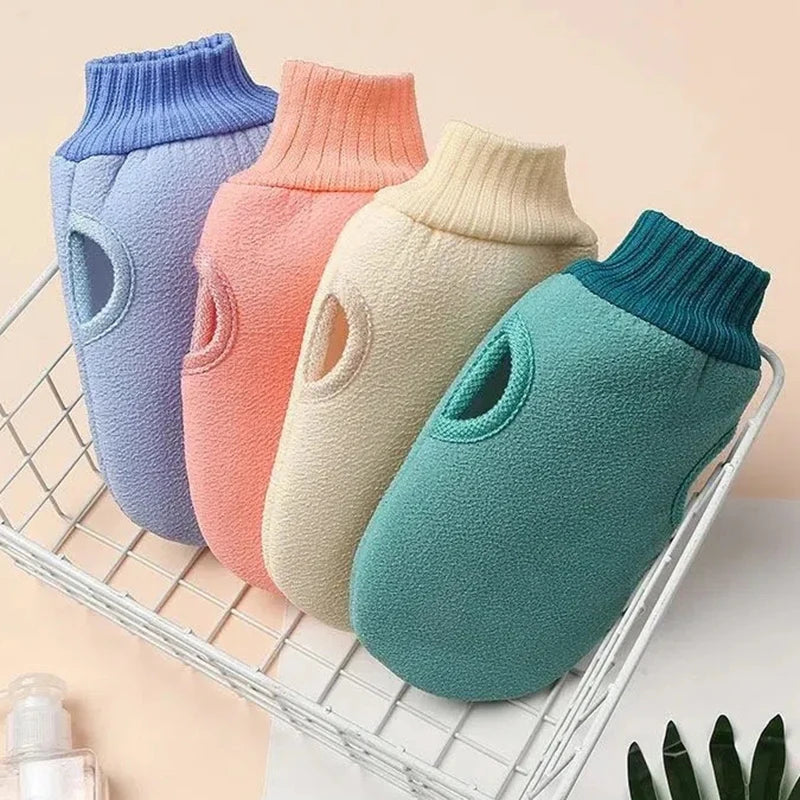 Exfoliating Spa Mitt – Glowmitt-Blue-The Livary
