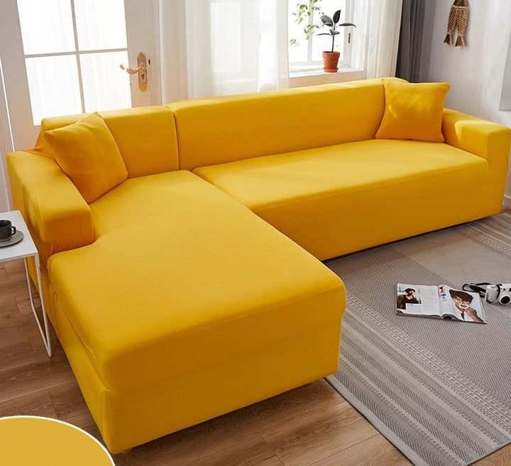 Waterproof Stretch Bench Cover - Stormproof-Yellow-1 Seater 90-140cm-The Livary
