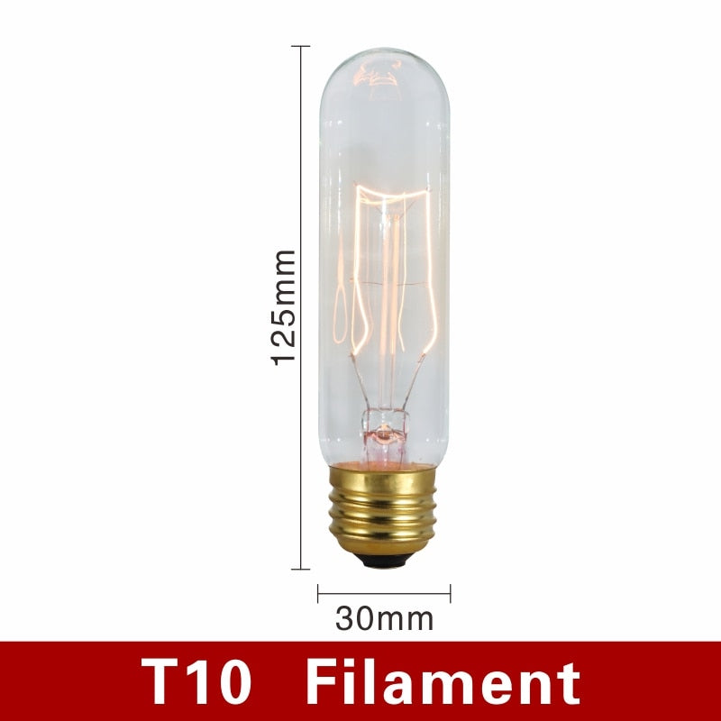 Vintage Light Bulbs - NostalgiaGlow-T10 Filament-The Livary