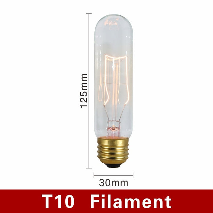 Vintage Light Bulbs - NostalgiaGlow-T10 Filament-The Livary