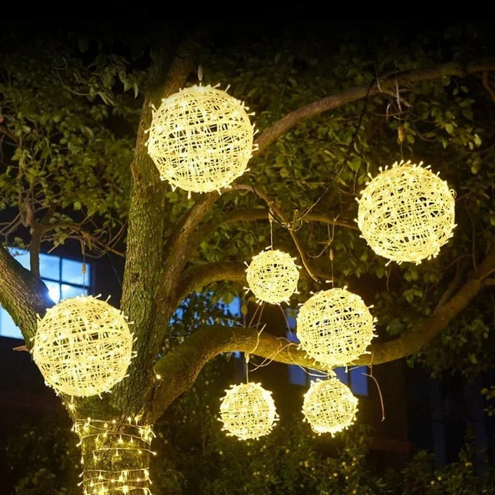 Atmospheric LED Light Ball for Indoor & Outdoor – Orbola-Warm White-The Livary
