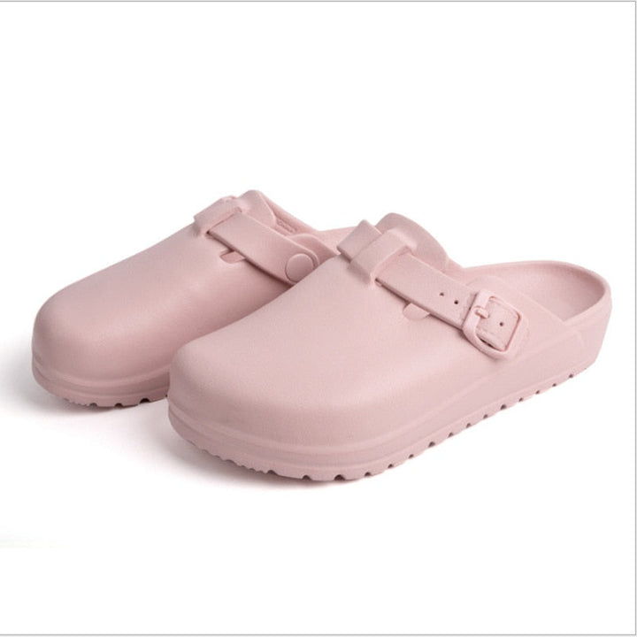 Waterproof & Lightweight Women's Comfort Clogs – Slip-Resistant & Hygienic-E-3.5-The Livary