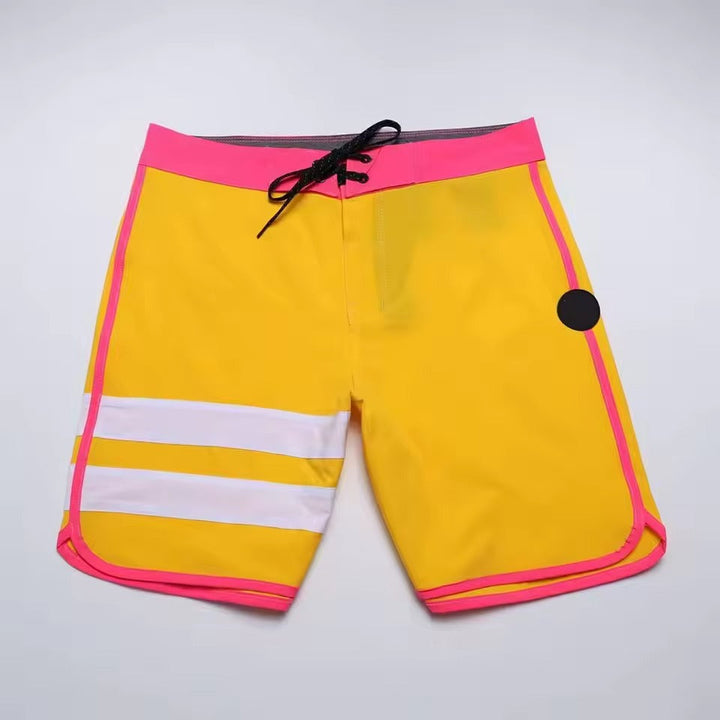 Quick-drying & Water-repellent Men's Surf Shorts - Lennox-Yellow-S-The Livary