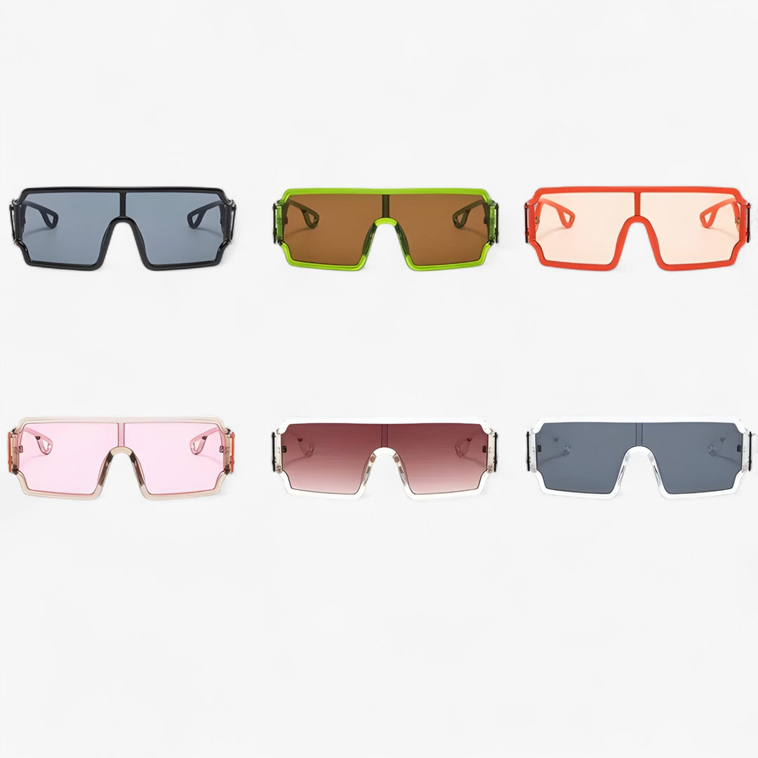 Retro sunglasses with classic chic - Solenne-Green-The Livary