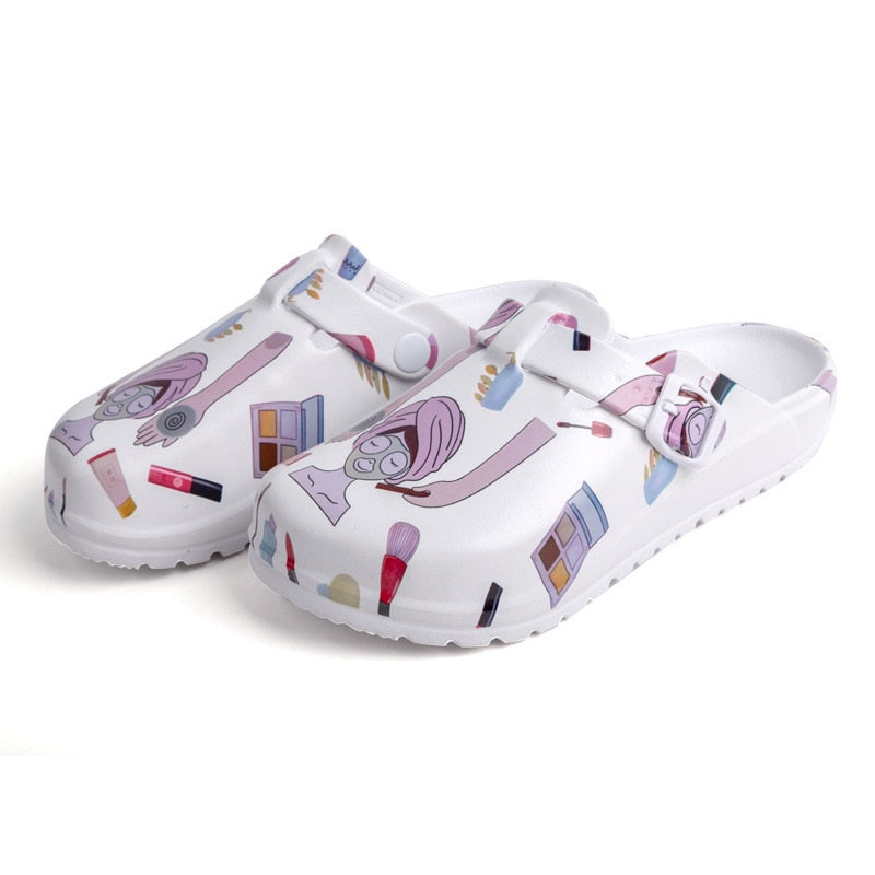 Waterproof & Lightweight Women's Comfort Clogs – Slip-Resistant & Hygienic-F-3.5-The Livary