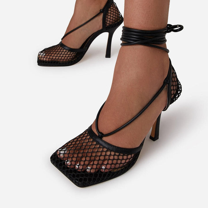 Pumps with a pointed design – Céleste-Orange-2.5-The Livary
