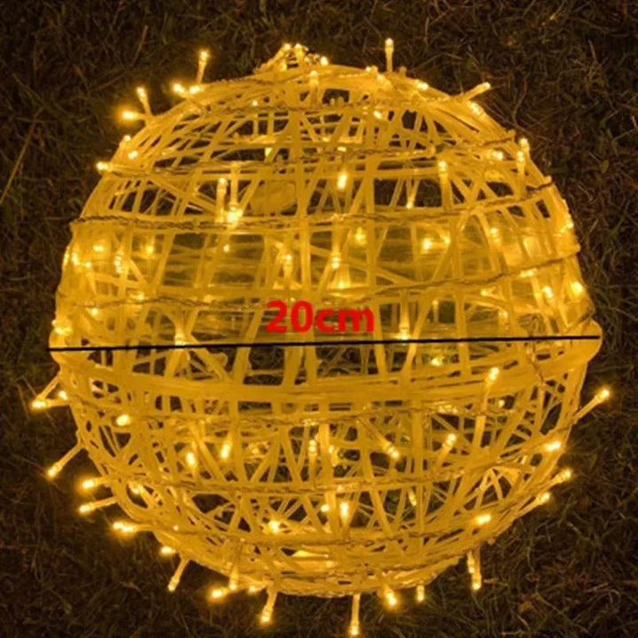 Atmospheric LED Light Ball for Indoor & Outdoor – Orbola-Warm White-The Livary