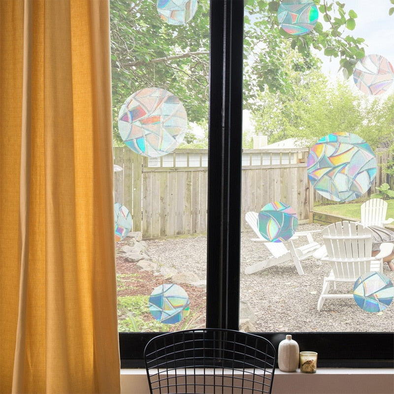 Sun Catcher Window Stickers - LumiSuncatch-Rond - 10 Stuks-The Livary