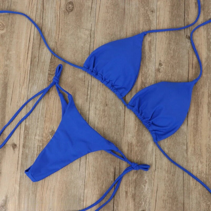 Sun bikini with Microtan Technology – Solena-White-S-The Livary