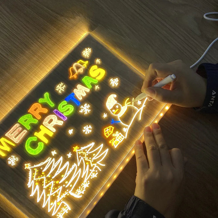 Screenless LED Drawing Board for Creative Kids - LumoPad-The Livary