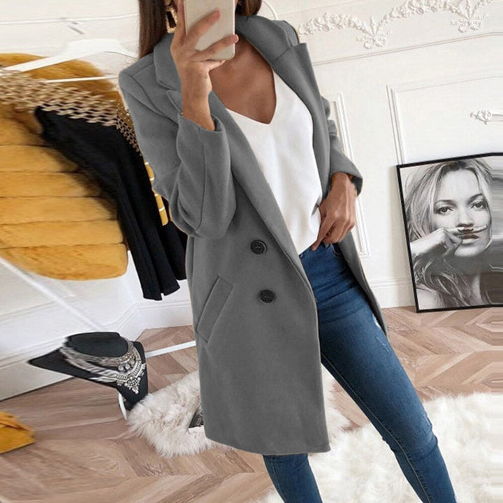 Stylish Women's Coat - Mila-Gray-S-The Livary