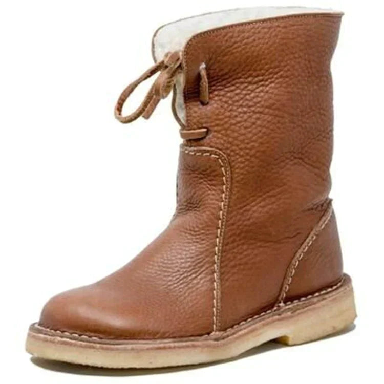 Luxury Mid Calf Padded Ladies' Boots - Sophia Hike Boot