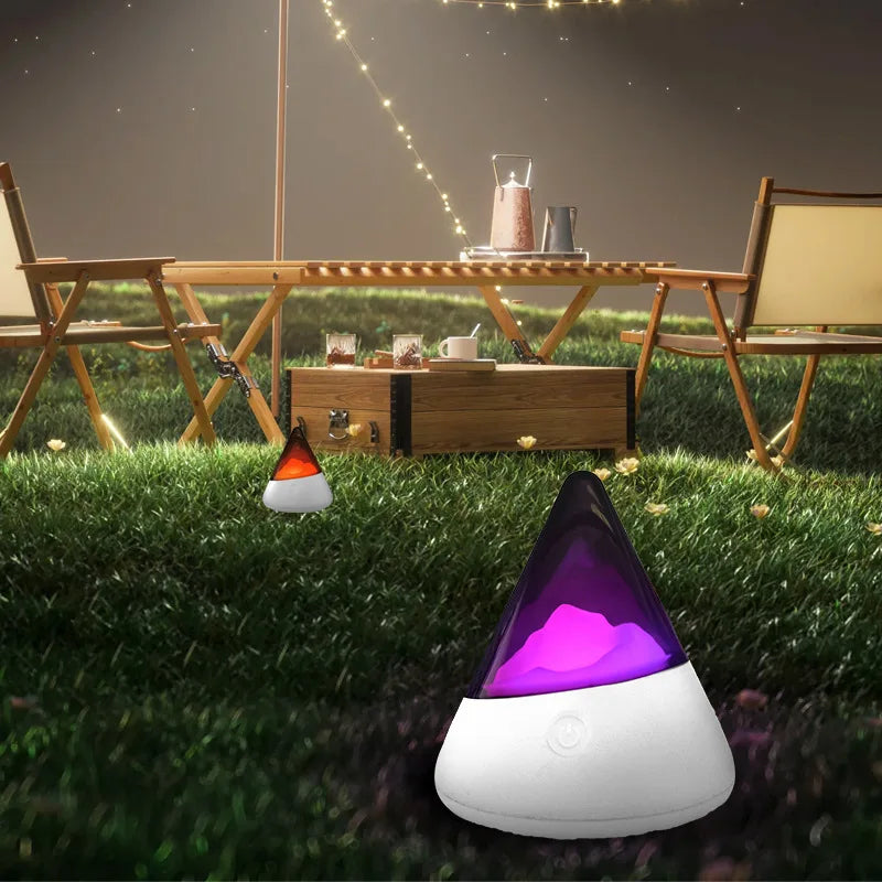 Wireless LED Iceberg Night Light - IceGlow-Multicolour-The Livary