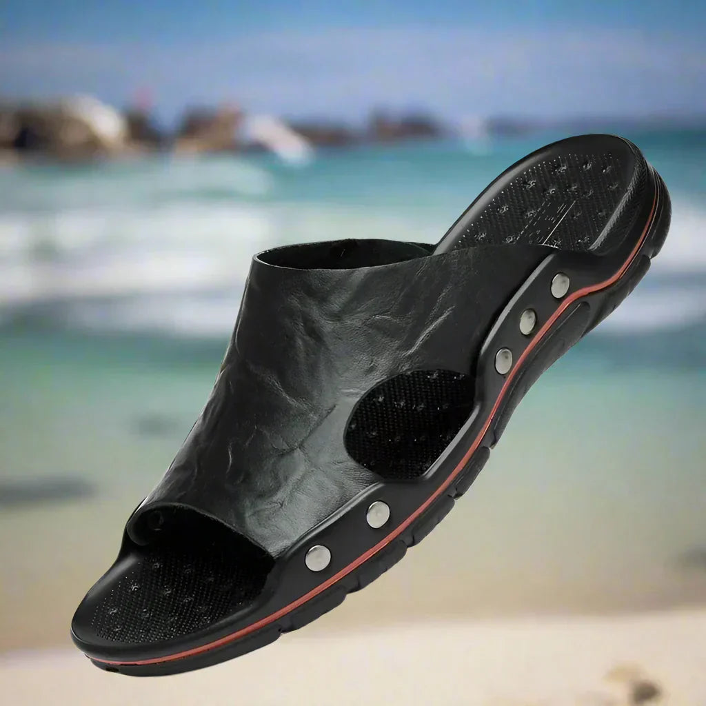 Light & stylish black summer shoes for women – Niva-6-The Livary