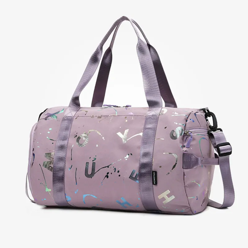 Stylish and Functional Sports Bag - ZenCarry-Purple-The Livary